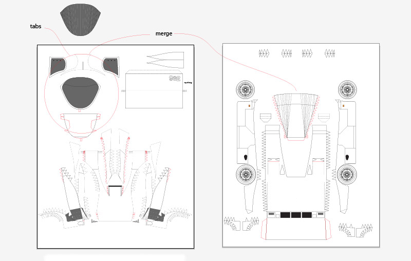 raw parts sheet